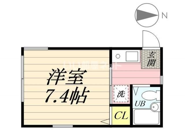 神奈川県横浜市鶴見区岸谷２ 生麦駅 1K アパート 賃貸物件詳細