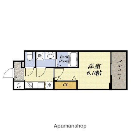 大阪府大阪市港区田中２ 朝潮橋駅 1K マンション 賃貸物件詳細