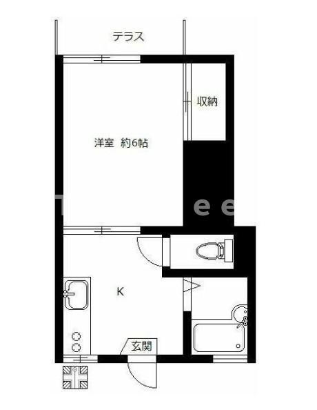 東京都中野区若宮１ 野方駅 1K マンション 賃貸物件詳細