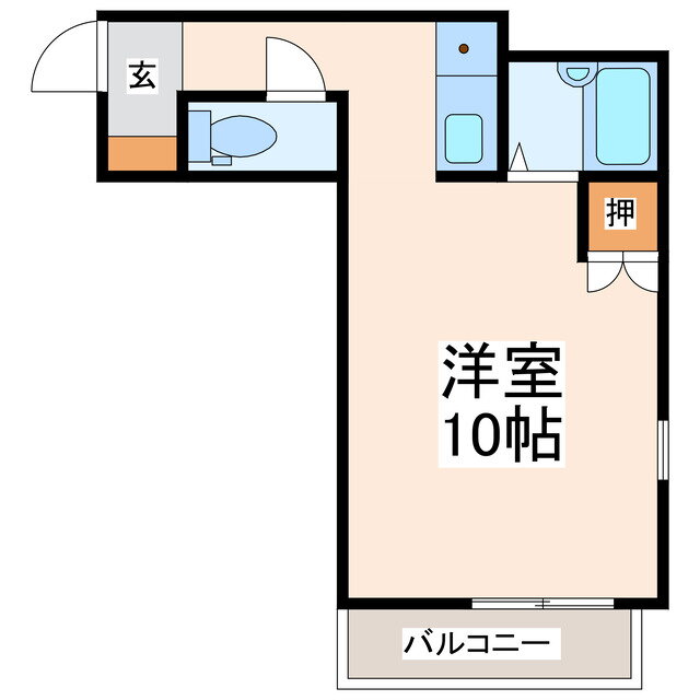 熊本県熊本市中央区古川町 ワンルーム マンション 賃貸物件詳細