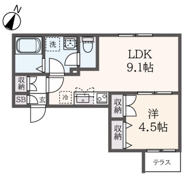 東京都杉並区永福４ 西永福駅 1LDK マンション 賃貸物件詳細