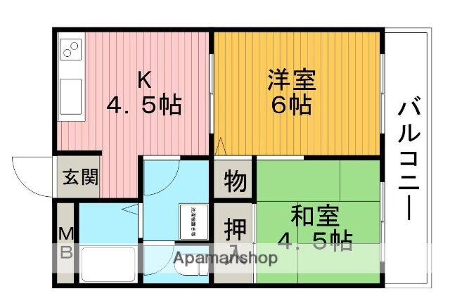 大阪府豊中市立花町２ 豊中駅 2K マンション 賃貸物件詳細