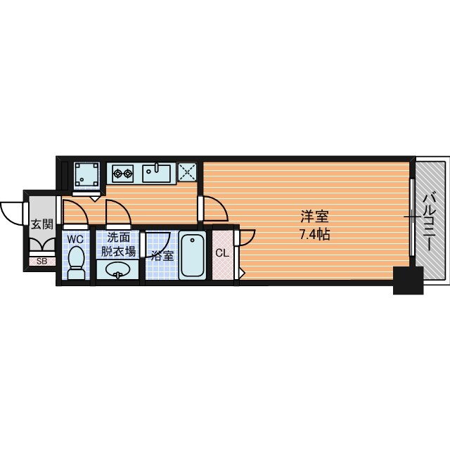 大阪府大阪市中央区島町２ 天満橋駅 1K マンション 賃貸物件詳細