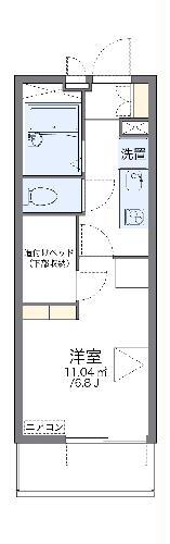 レオパレスベトレーテンナーベ 2階 1K 賃貸物件詳細