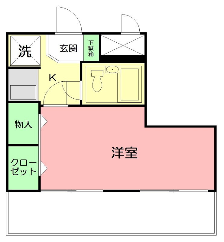 神奈川県海老名市東柏ケ谷２ かしわ台駅 1K マンション 賃貸物件詳細