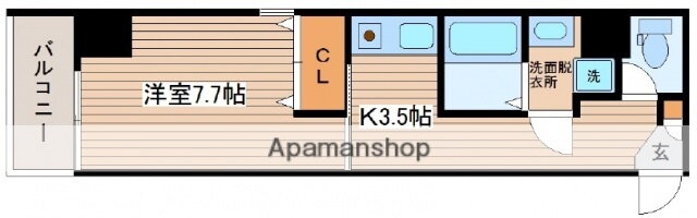 広島県広島市中区東平塚町 稲荷町駅 1K マンション 賃貸物件詳細