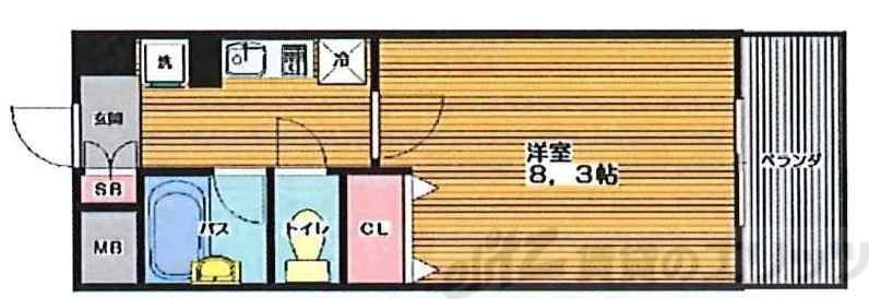 大阪府吹田市豊津町 江坂駅 1K マンション 賃貸物件詳細