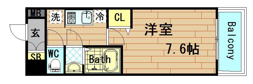 大阪府大阪市西区江戸堀３ 阿波座駅 1K マンション 賃貸物件詳細
