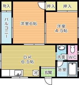 福岡県北九州市小倉北区貴船町 香春口三萩野駅 2DK マンション 賃貸物件詳細