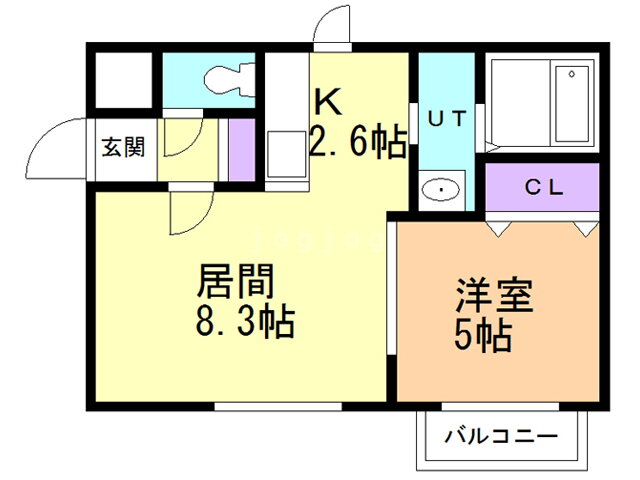 北海道札幌市豊平区豊平二条４ 菊水駅 1LDK マンション 賃貸物件詳細