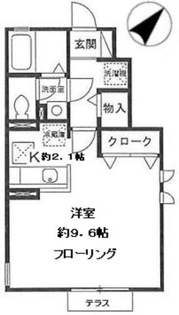 神奈川県横浜市港北区篠原東３ 妙蓮寺駅 1K アパート 賃貸物件詳細