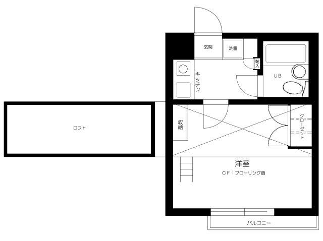 千葉県市川市大洲４ 市川駅 1K アパート 賃貸物件詳細