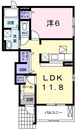 兵庫県神戸市垂水区青山台２ 滝の茶屋駅 1LDK アパート 賃貸物件詳細