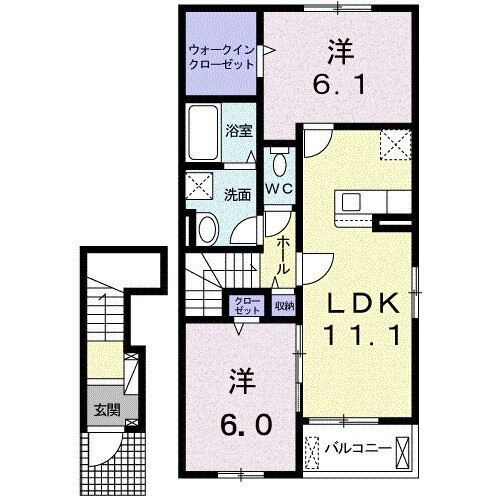 静岡県御殿場市北久原 御殿場駅 2LDK アパート 賃貸物件詳細