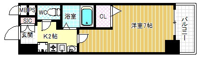 大阪府大阪市福島区福島６ 福島駅 1K マンション 賃貸物件詳細