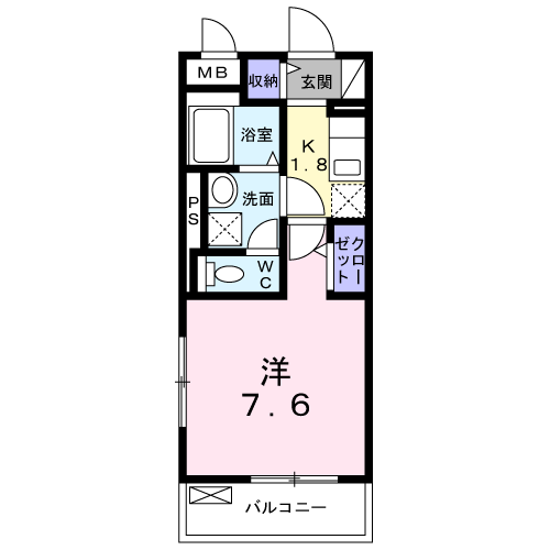 千葉県流山市美原４ 江戸川台駅 1K マンション 賃貸物件詳細