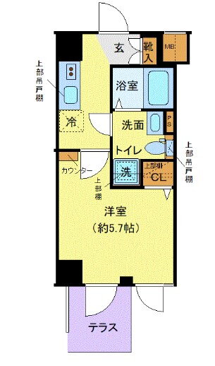 東京都品川区二葉３ 西大井駅 1K マンション 賃貸物件詳細
