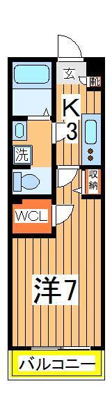 アムール右京 1階 1K 賃貸物件詳細