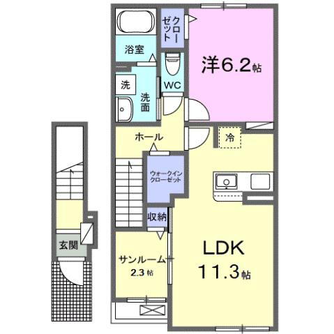 東京都狛江市中和泉５ 国領駅 1LDK アパート 賃貸物件詳細