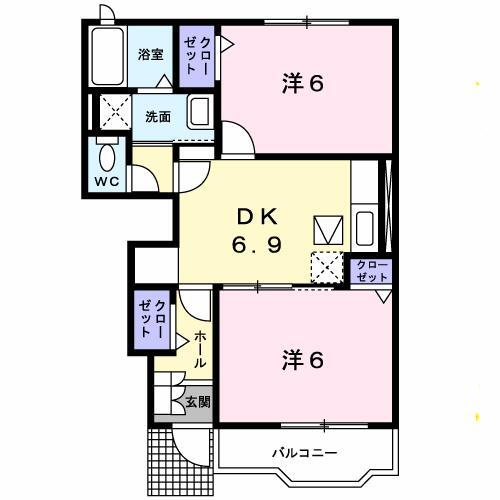 茨城県取手市戸頭 戸頭駅 2DK アパート 賃貸物件詳細