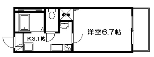東京都板橋区赤塚新町３ 成増駅 1K マンション 賃貸物件詳細
