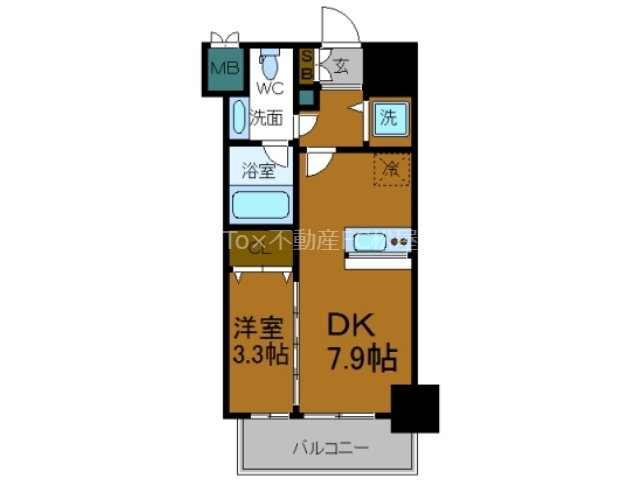 大阪府大阪市中央区博労町１ 堺筋本町駅 1DK マンション 賃貸物件詳細