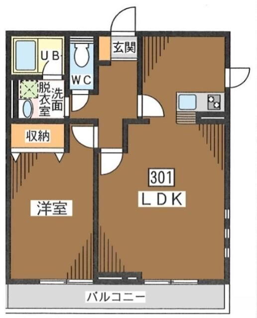 神奈川県横浜市保土ヶ谷区岩井町 保土ケ谷駅 1LDK マンション 賃貸物件詳細