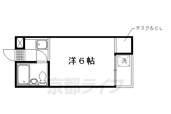 京都府京都市北区平野東柳町 北野白梅町駅 1K アパート 賃貸物件詳細