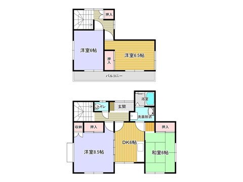 長野県松本市横田４ 松本駅 4DK 一戸建て 賃貸物件詳細