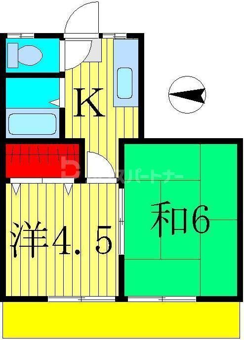 千葉県柏市豊四季 南柏駅 2K アパート 賃貸物件詳細