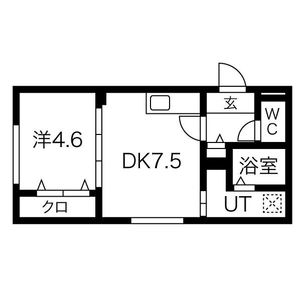 北海道札幌市白石区平和通５丁目北 白石駅 1LDK マンション 賃貸物件詳細