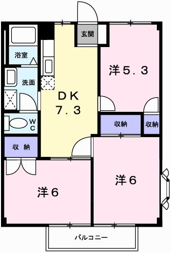 兵庫県姫路市下手野２ 播磨高岡駅 3DK アパート 賃貸物件詳細