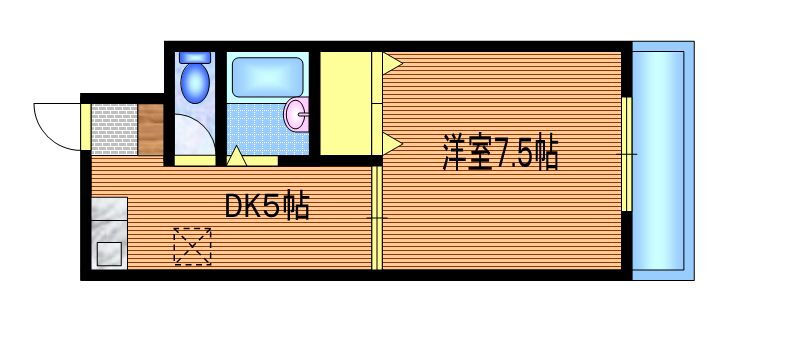 ヴィラ雅 1階 1DK 賃貸物件詳細