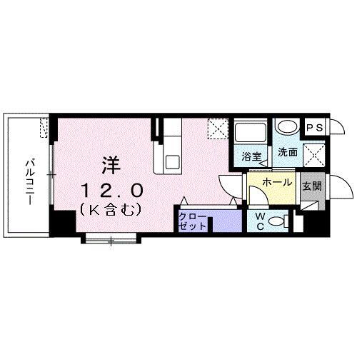 ＣＯＲＰＯＹＡＫＡアテカーバル 2階 ワンルーム 賃貸物件詳細