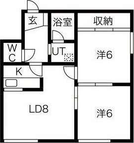 北海道札幌市豊平区美園七条３ 美園駅 2LDK アパート 賃貸物件詳細
