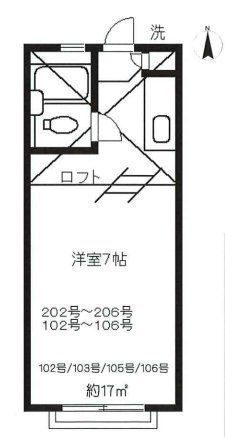 東京都国分寺市日吉町２ 国立駅 ワンルーム アパート 賃貸物件詳細
