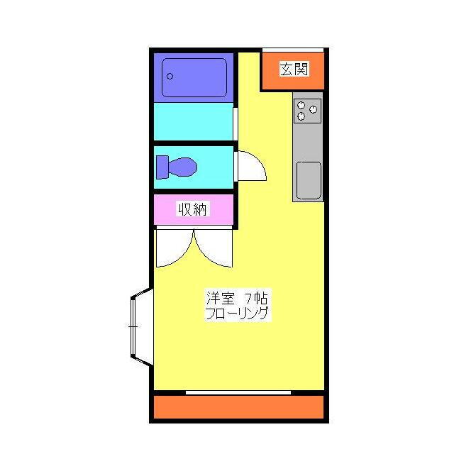 神奈川県厚木市長谷 本厚木駅 1K アパート 賃貸物件詳細