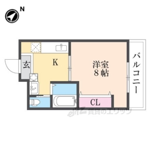京都府京都市左京区田中門前町 出町柳駅 1K マンション 賃貸物件詳細