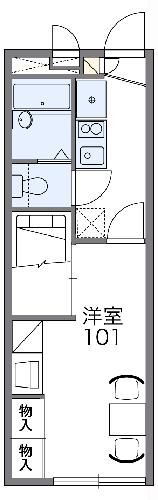 レオパレスシャルマン北浦 2階 1K 賃貸物件詳細