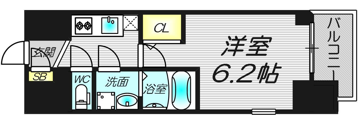 大阪府大阪市北区中津４ 中津駅 1K マンション 賃貸物件詳細