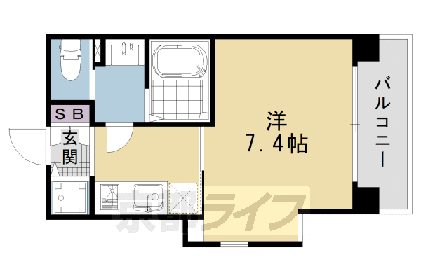 京都府京都市南区唐橋川久保町 西大路駅 1K マンション 賃貸物件詳細
