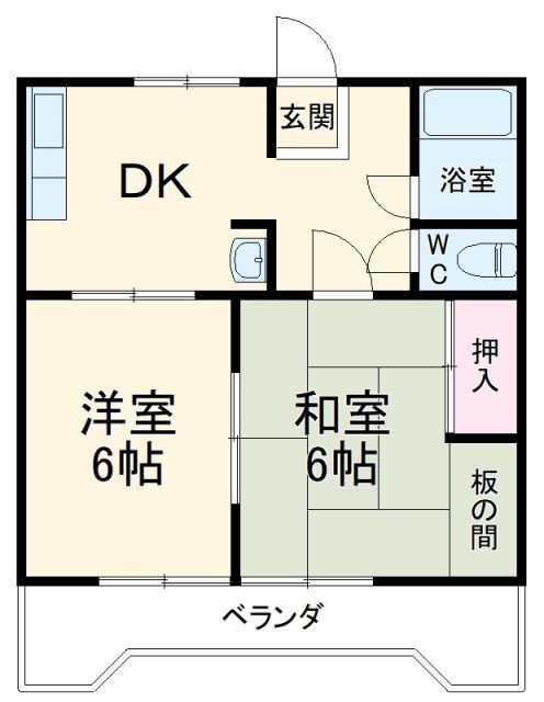 愛知県岡崎市上地３ 岡崎駅 2DK アパート 賃貸物件詳細