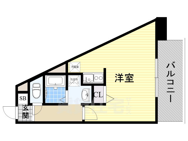 大阪府豊中市東寺内町 緑地公園駅 ワンルーム マンション 賃貸物件詳細