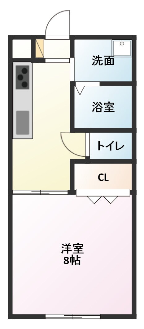 静岡県沼津市東熊堂 大岡駅 1K アパート 賃貸物件詳細