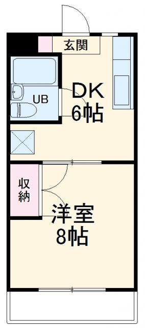 静岡県浜松市中央区上島６ 浜松駅 1DK マンション 賃貸物件詳細