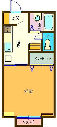 群馬県邑楽郡板倉町大字岩田 板倉東洋大前駅 1K アパート 賃貸物件詳細