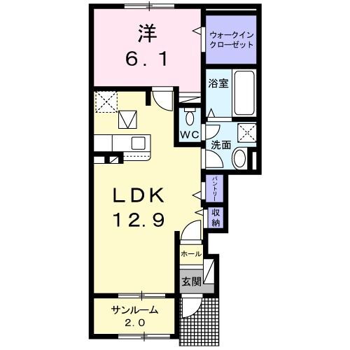 長野県駒ヶ根市赤穂 小町屋駅 1LDK アパート 賃貸物件詳細