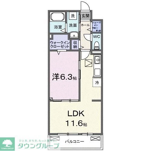埼玉県さいたま市見沼区大字東新井 大宮駅 1LDK アパート 賃貸物件詳細