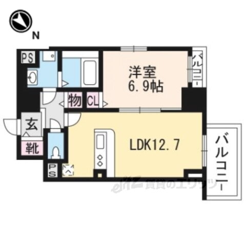 京都府京都市山科区東野片下リ町 東野駅 1LDK マンション 賃貸物件詳細