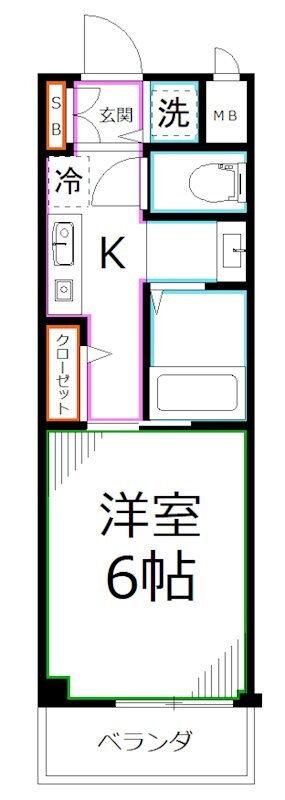 東京都国分寺市本多２ 国分寺駅 1K マンション 賃貸物件詳細